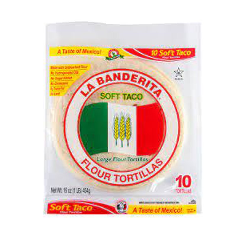 LA BANDERITA TORTILLAS FAJITA 10PK 317G