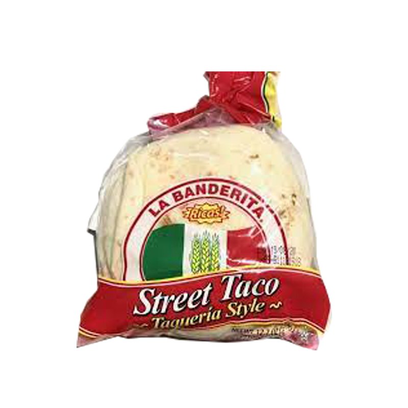LA BANDERITA TORTILLAS STREET TACO 4" FLOUR 20PK 360G