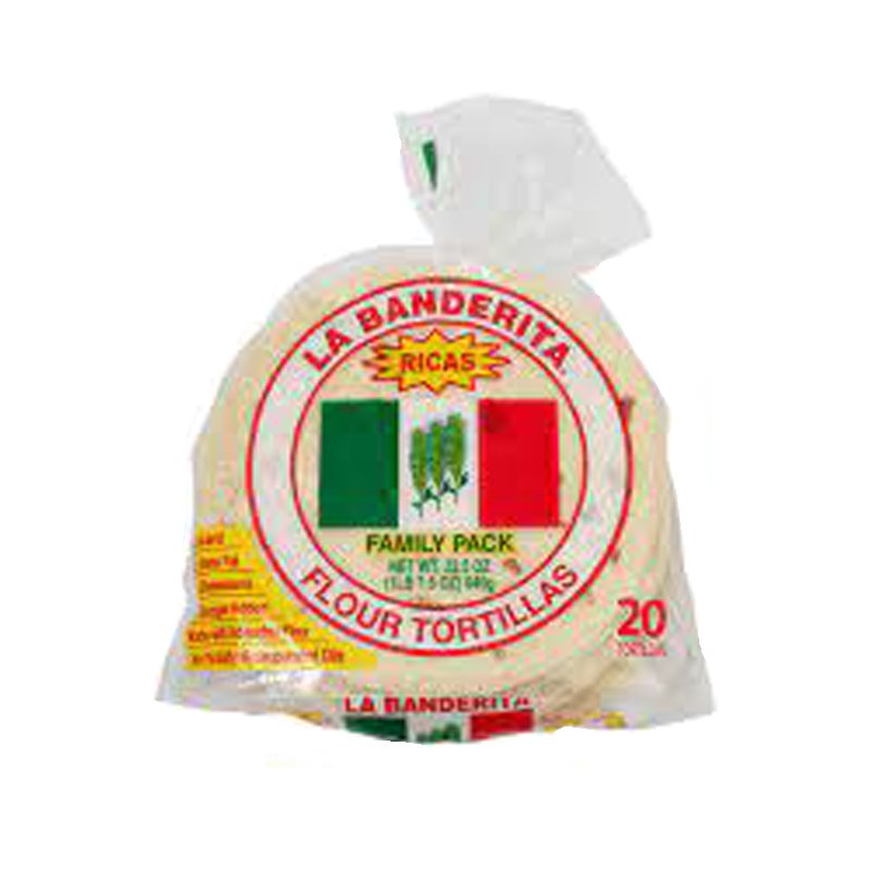 LA BANDERITA TORTILLAS FAMILY 20PK 640G