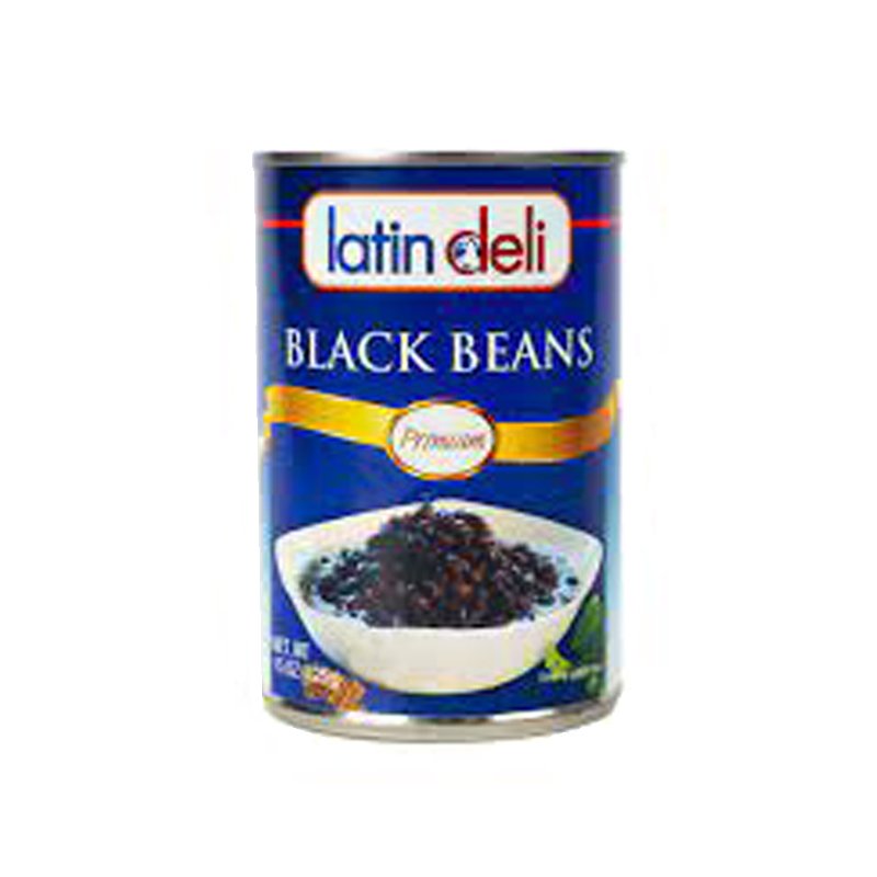 BLACK BEANS TINNED 400G