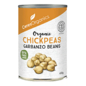 Ceres Organics Chickpeas 400g Panetta Mercato
