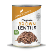 Ceres Organics Lentils Brown 400g Panetta Mercato