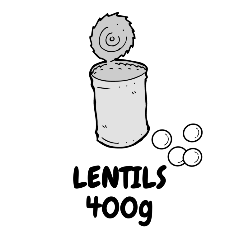 Lentils Tinned 400g