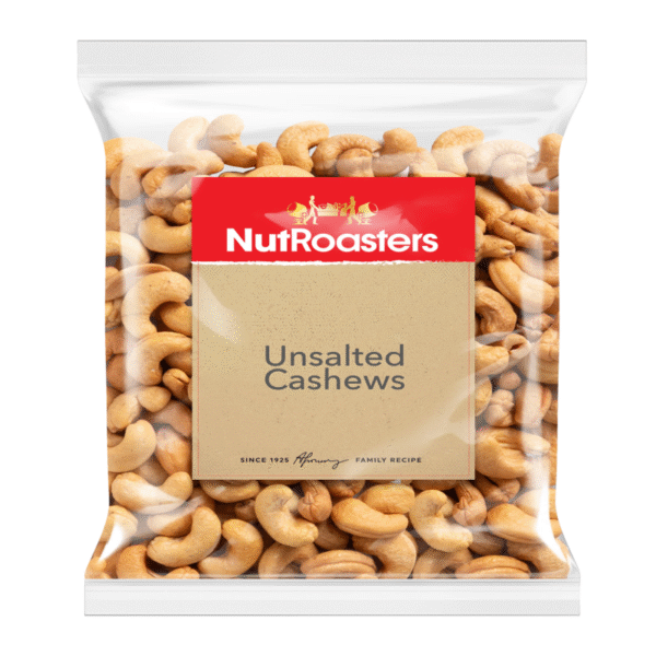 Nut Roasters Cashews Unsalted 500g Panetta Mercato