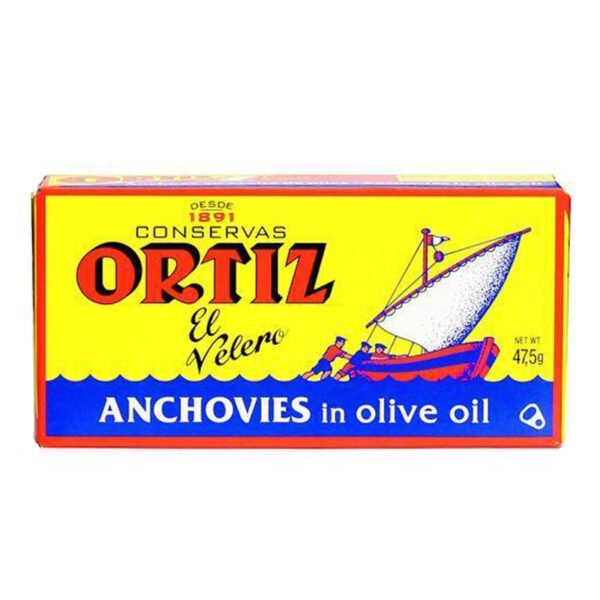 Ortiz Anchovies In Olive Oil Panetta Mercato