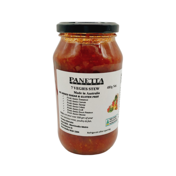 Panetta 7 Veggies Stew 480g Panetta Mercato