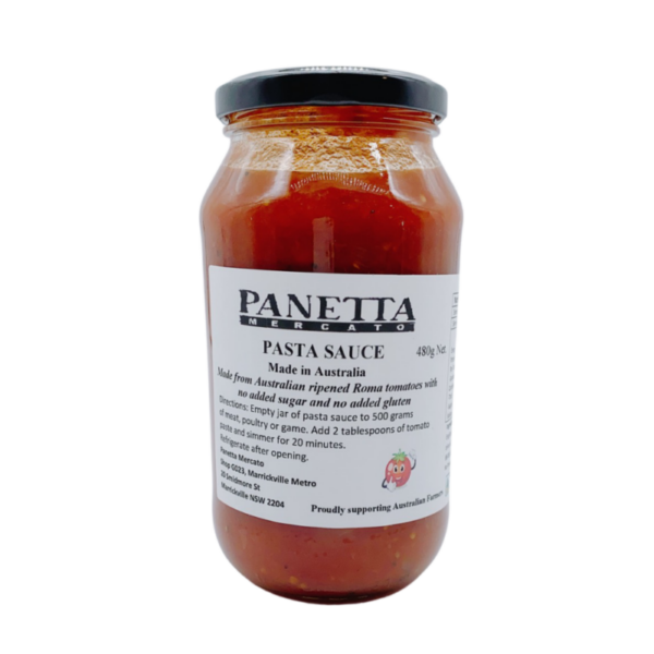 Panetta Pasta Sauce 480g Panetta Mercato