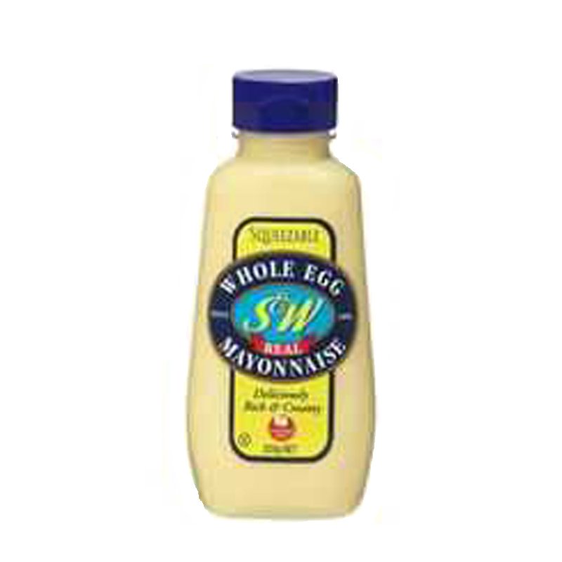 S&W WHOLE EGG MAYO SQUEEZE 320G