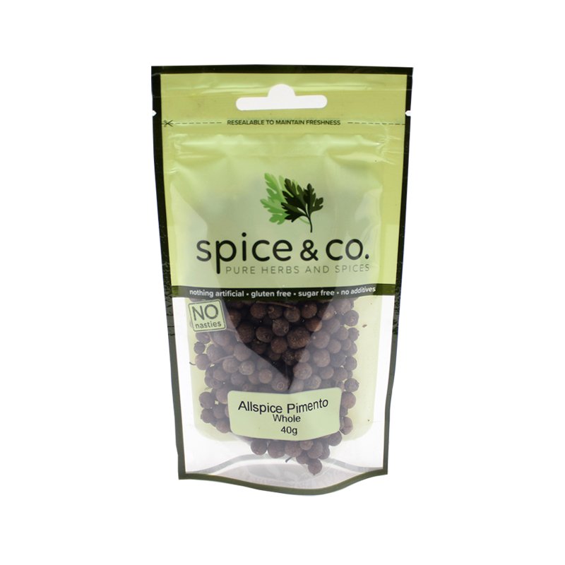 SPICE & CO. ALLSPICE PIMENTO WHOLE 40G