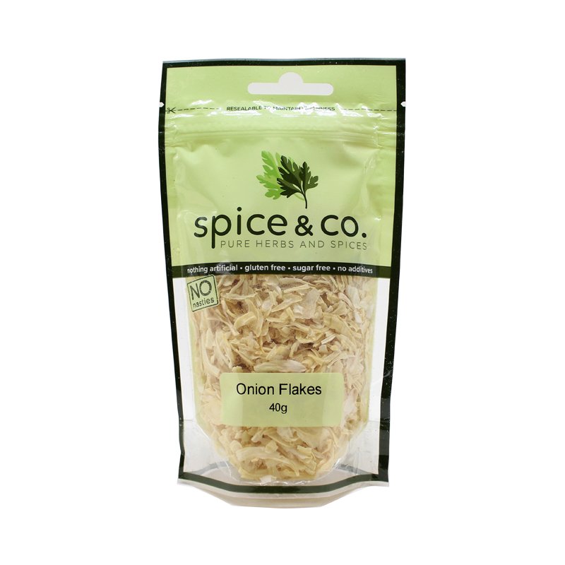 SPICE & CO. ONION FLAKES 40G