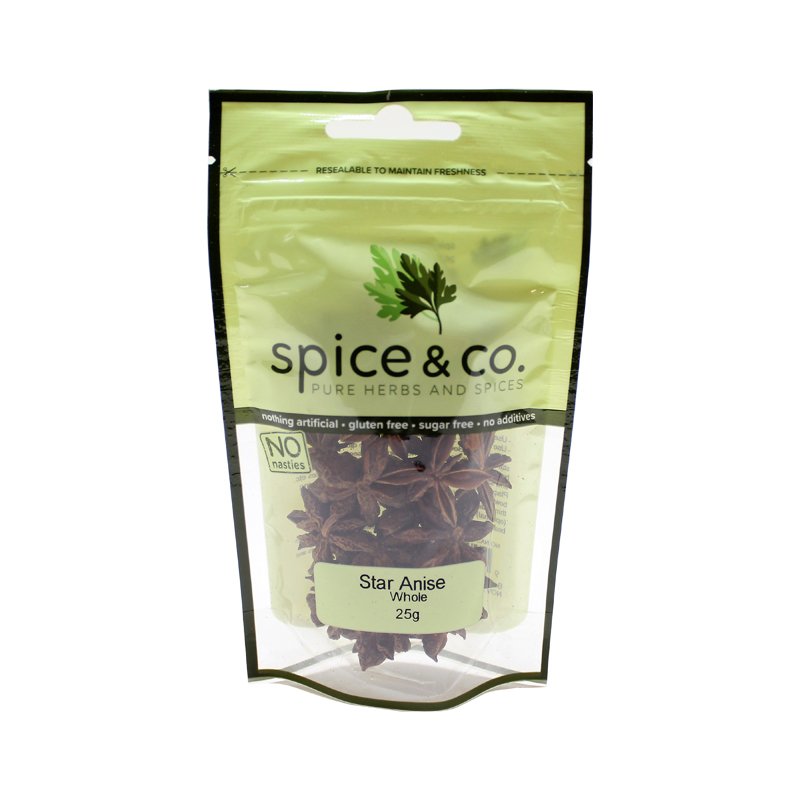 SPICE & CO. STAR ANISE WHOLE 30G
