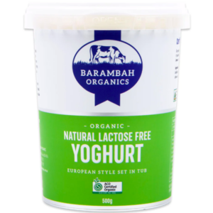 Barambah Lac:Free Nat Yoghurt 500g Panetta Mercato