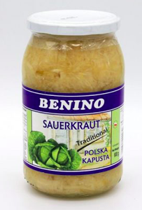 Benino Sauerkraut Traditional 900g Panetta Mercato