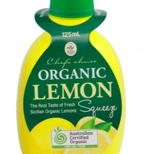 Chef’s Choice Lemon Squeeze Organic 125ml X16 Panetta Mercato