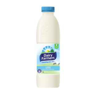 Dairy Farmers Light Milk 1L Panetta Mercato