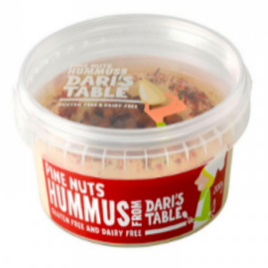 Dari" Dari's Table Pine Nuts Hummus 200g Panetta Mercato