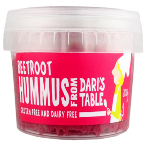 Dari's Table Beetroot Hummus 200g Panetta Mercato