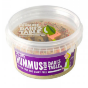 Dari's Table Olive Hummus 200g Panetta Mercato