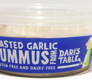 Dari’s Table Roasted Garlic Hummus 200g Panetta Mercato