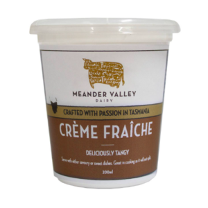 Meander Valley Dairy Creme Fraiche 200ml Panetta Mercato