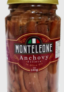 Monteleone Anchovies In Olive Oil 140g Panetta Mercato