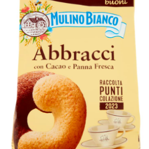 Mulino Bianco Gli Abbracci Con Cacao E Panna Fresca 350g Panetta Mercato