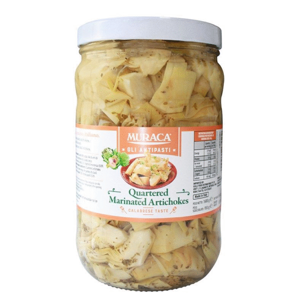 Muraca Quartered Marinated Artichokes 1.7kg Panetta Mercato