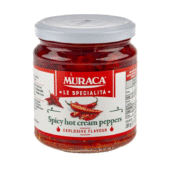 Muraca Spicy Hot Cream Peppers 280g