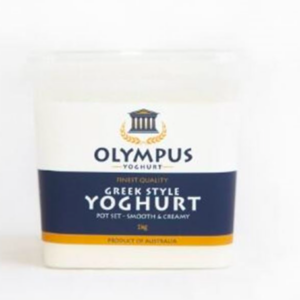 Olympus Greek Style Yoghurt 1kg Panetta Mercato