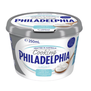 Philadelphia Cream Cheese 60% Less Fat 250g