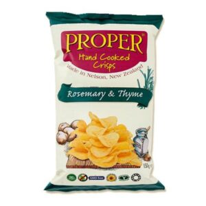 Proper Crisps Rosemary & Thyme 150g Panetta Mercato