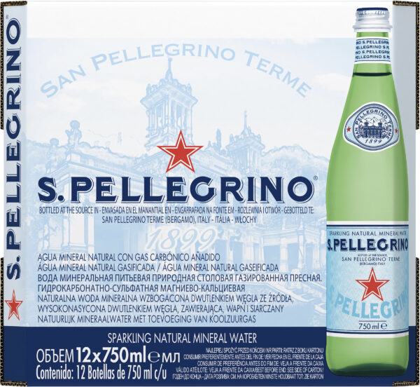 San Pellegrino Mineral Water 12x750ml Panetta Mercato