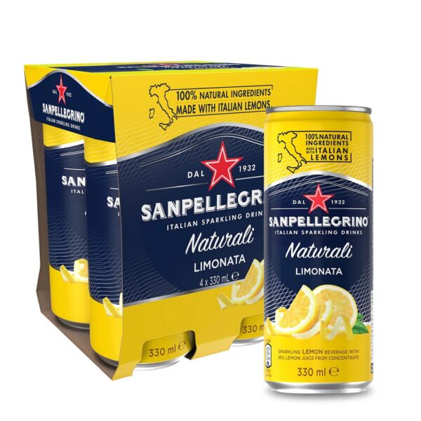 San Pellegrino Naturali Limonata (4x330ml) Panetta Mercato