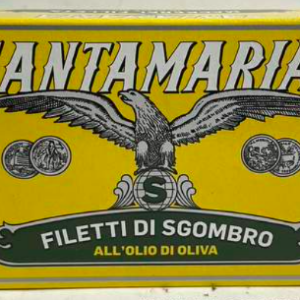 Santamaria Mackerel Fillets Olive Oil 120g Panetta Mercato