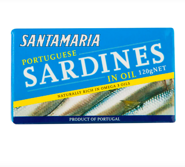 Santamaria-Portugese-Sardines-In-Oil-120g-Panetta-Mercato