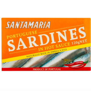 Santamaria Portuguese Sardines In Hot Sauce 120g Panetta Mercato