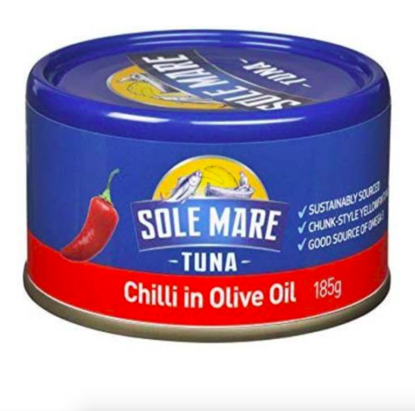 Solemare Tuna In Olive Oil W: Chilli 95g