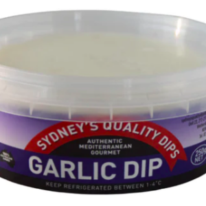 Sydney’s Quality Dips Garlic Dip 200g Panetta Mercato