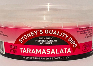Sydney’s Quality Dips Taramasalata 200g Panetta Mercato