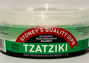 Sydney’s Quality Dips Tzatziki Dip 200g Panetta Mercato