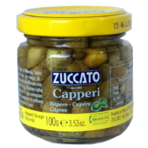 Zuccato Capers In Vinegar 100g Panetta Mercato
