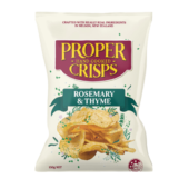 proper crisps rosemary & thyme 150g