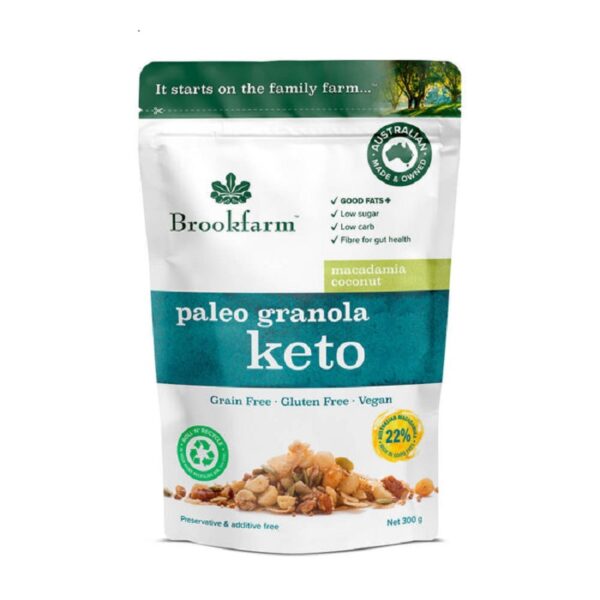 Brookfarm Keto Paleo Granola 300g Panetta Mercato