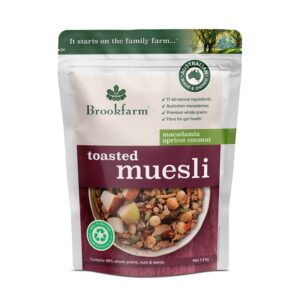 Brookfarm Toasted Macadamia Apricot Muesli 1.3kg Panetta Mercato