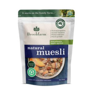 Brookfarm Natural Macadamia Apricot Muesli 1.25kg Panetta Mercato