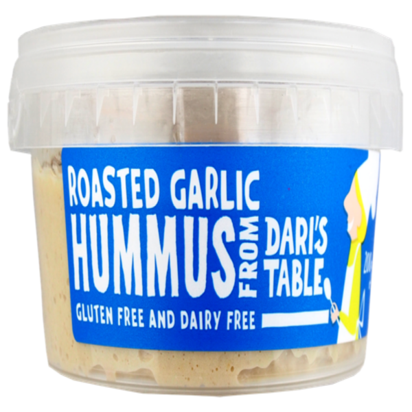 Dari's Table Roasted Garlic Hummus 200g Panetta Mercato