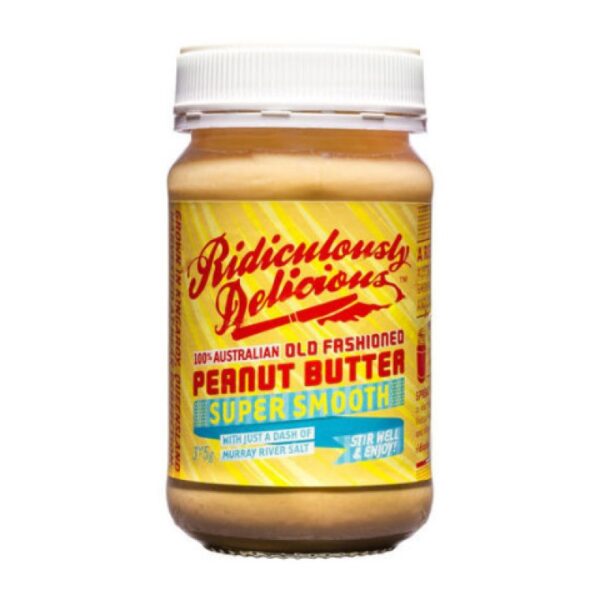 Ridiculously Delicious Super Smooth Peanut Butter 375g Panetta Mercato