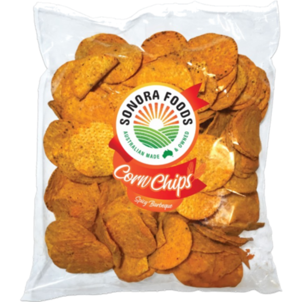 Sonora Corn Chips Spicy Barbeque 500g Panetta Mercato