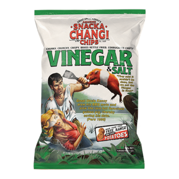 Snackachangi Chips Vinegar & Salt 150g Panetta Mercato