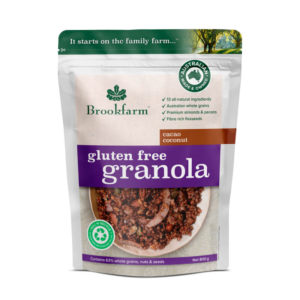 Brookfarm Gluten Free Granola Cacao Coconut 800g Panetta Mercato